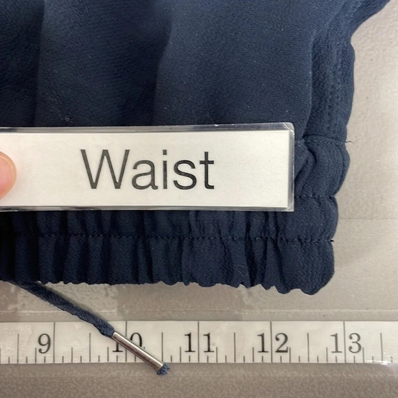 Wilfred Aritzia Joggers Pants Silk Pull On Elastic Cuffs Blue Size X Small XS - Picture 10 of 11